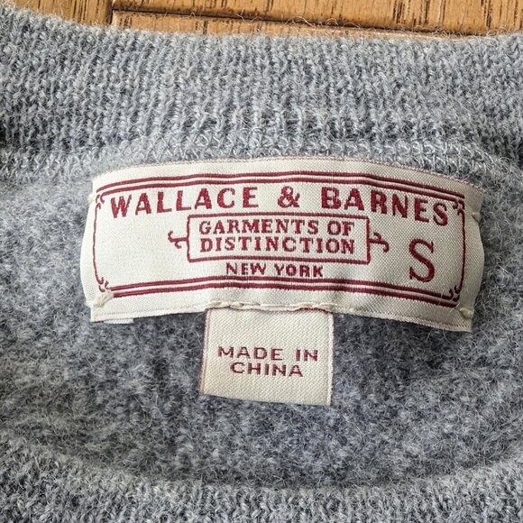 J. Crew Wallace Barnes 100% Merino Wool Thick Sweater Sweatshirt XS XXS - Picture 7 of 9